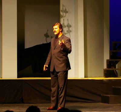 Joseph Mahowald, in town for the kickoff of the national tour of 9 to 5: The Musical, Photo